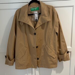 United Colors of Benetton Camel Trench Coat